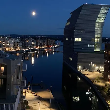 Leilighet Luxury Penthouse In Oslo, Fjord View, Jacuzzi And Huge Terrasse *