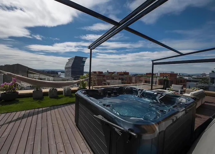 Luxury Penthouse In Oslo, Fjord View, Jacuzzi And Huge Terrasse Oslo