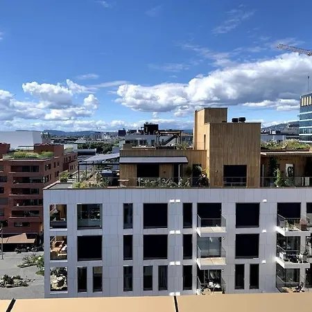 Luxury Penthouse In Oslo, Fjord View, Jacuzzi And Huge Terrasse Appartamento Oslo