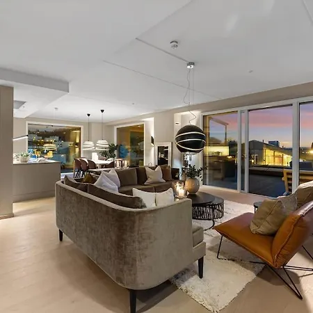 Lägenhet Luxury Penthouse In Oslo, Fjord View, Jacuzzi And Huge Terrasse