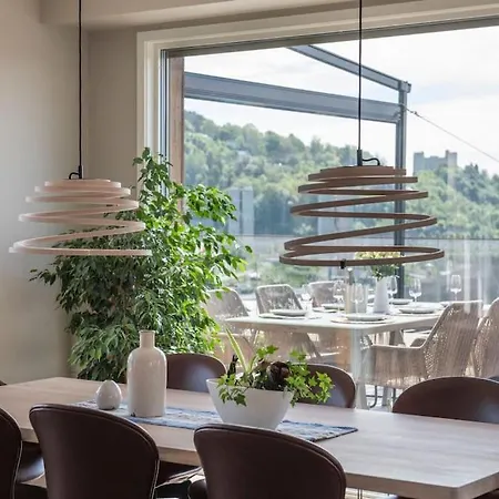 Luxury Penthouse In Oslo, Fjord View, Jacuzzi And Huge Terrasse Appartamento *
