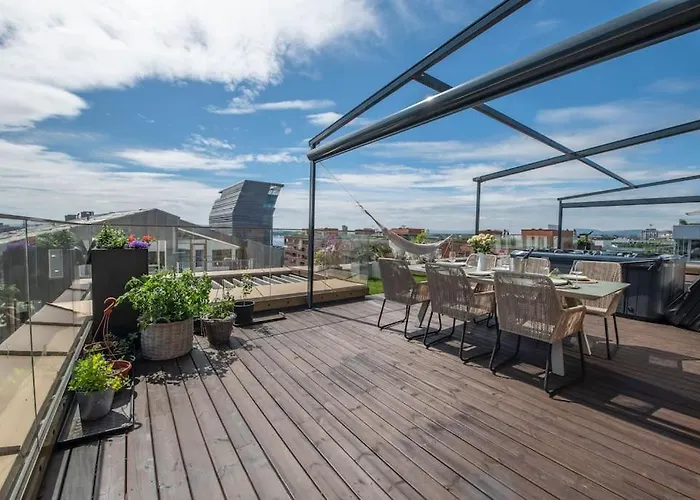 Luxury Penthouse In Oslo, Fjord View, Jacuzzi And Huge Terrasse Διαμέρισμα *