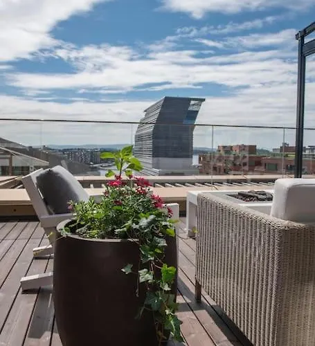 Διαμέρισμα Luxury Penthouse In Oslo, Fjord View, Jacuzzi And Huge Terrasse Όσλο