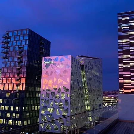 Lejlighed Luxury Penthouse In Oslo, Fjord View, Jacuzzi And Huge Terrasse